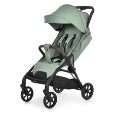 Прогулочная коляска El Camino Amber ME 1227 Sea Grass зеленая с полиуретановыми колесами